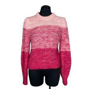 Banana Republic Wool Blend Color Block Sweater - Women’s M